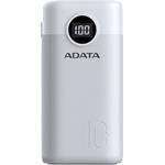 ADATA P10000QCD Power Bank, 10000mAh, biela