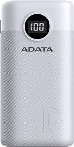 ADATA P10000QCD Power Bank, 10000mAh, biela