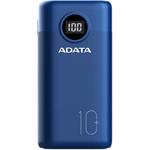 ADATA P10000QCD Power Bank, 10000mAh, modrá