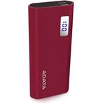 Adata P12500D Power Bank, červená