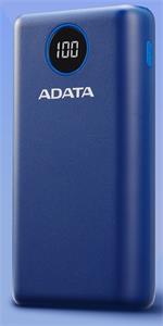 ADATA P20000QCD Power Bank, 20000mAh, modrá