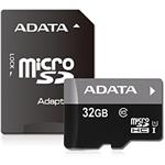 Adata Premier microSDHC, UHS-I U1, Class 10, 32 GB + adaptér