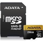 Adata Premier One microSDXC, UHS-II U3, Class 10, V90, 256 GB + adaptér