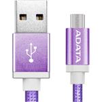 Adata prepojovací Micro USB/USB kábel, fialový