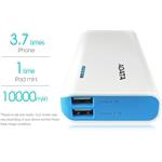 Adata PT100, Portable Power Bank, bielo-modrá