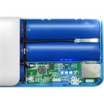 Adata PT100, Portable Power Bank, bielo-modrá