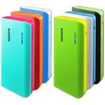 Adata PT100, Portable Power Bank, bielo-modrá