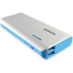 Adata PT100, Portable Power Bank, bielo-modrá