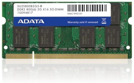 ADATA RAM, DDR2, 1GB, 800 CL5, sodimm