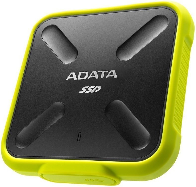 Adata SD700 512 GB SSD, žlto-čierny