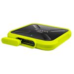 ADATA SD700, externý SSD, 256 GB, žltý