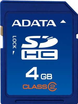 Adata SDHC 4GB class 4
