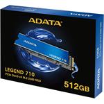 ADATA SSD 512GB LEGEND 710 PCIe Gen3x4 NVMe