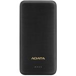 Adata T10000 Power Bank, 10000 mAh, čierna