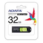 ADATA UC300 Typ-C 32GB, čierna/zelená