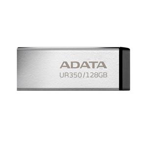 ADATA UR350 USB 3.2 128GB, kovový-čierny