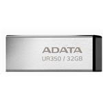 ADATA UR350 USB 3.2 32GB, kovový-čierny