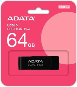ADATA USB 3.2 64GB UC310, čierna