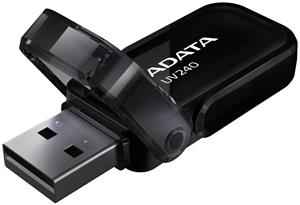ADATA UV240, 64GB, USB 2.0, čierny