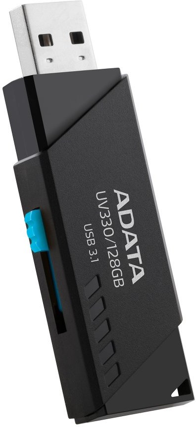 ADATA UV330, USB 3.1, 64GB, čierny