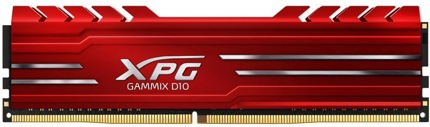 ADATA XPG Gammix D10, 2400MHz, 8GB, DDR4, červená