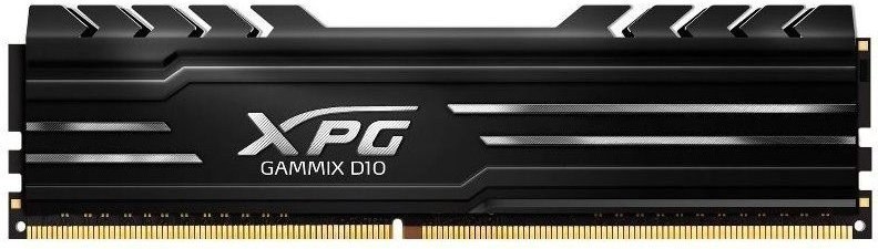 Adata XPG Gammix D10, DDR4, DIMM, 3200 MHz, 8 GB, CL16, čierna