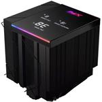 ADATA XPG MAESTRO PLUS 62DA, chladič CPU, 2x120 mm, ARGB, displej, čierny