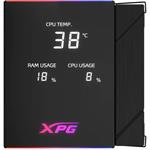 ADATA XPG MAESTRO PLUS 62DA, chladič CPU, 2x120 mm, ARGB, displej, čierny