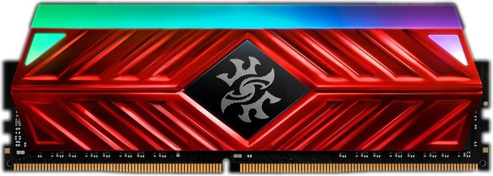 Adata XPG Spectrix D41, DDR4, DIMM, 3000 MHz, 8 GB, CL16, RGB, červená
