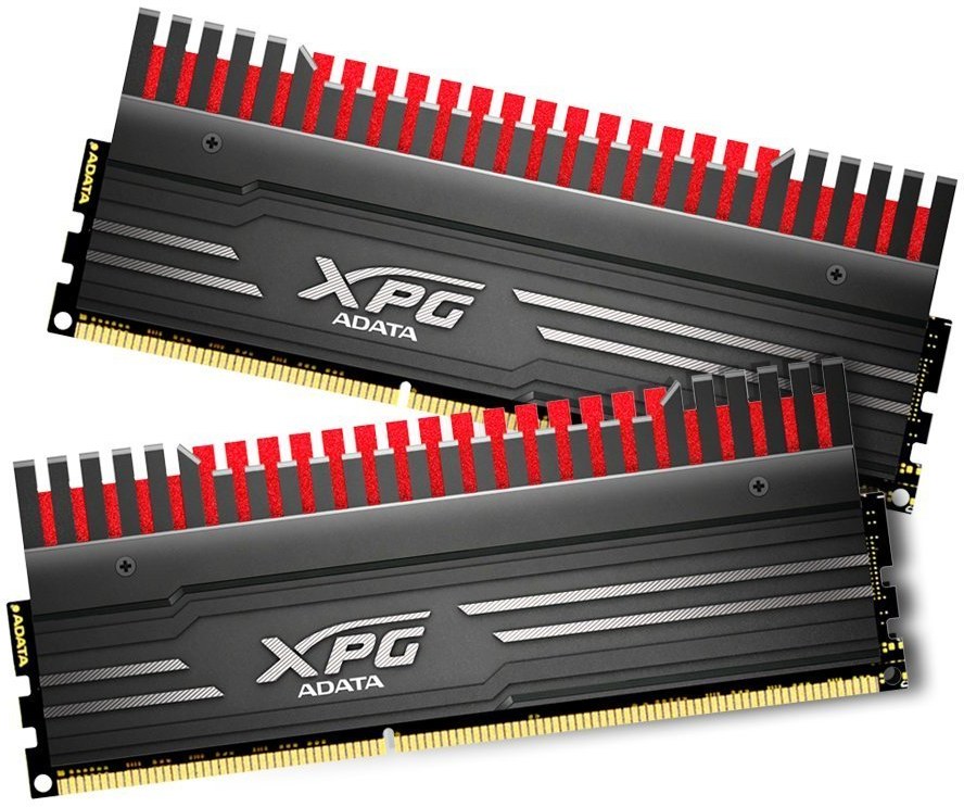 ADATA XPG V3, DDR3, 8GB, 2400MHz, Dual Kit, čierna