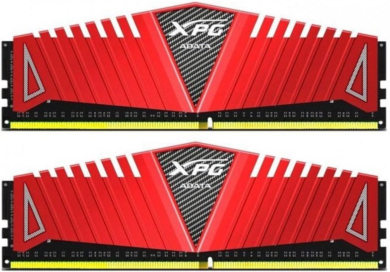 Adata XPG Z1, DDR4, DIMM, 3000 MHz, 16 GB (2x 8 GB kit), CL16, červená