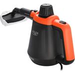 Adler AD 7038 BO, parný čistič, čierna-oranžová