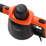 Adler AD 7038 BO, parný čistič, čierna-oranžová