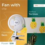 Adler AD 7317, stolný ventilátor s klipom