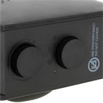 Adler AD 7725 black, teplovzdušný ventilátor