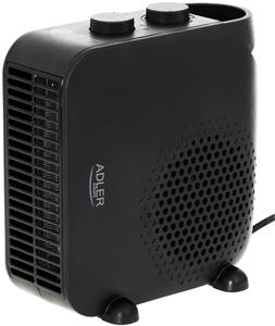 Adler AD 7725 black, teplovzdušný ventilátor