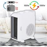 Adler AD 7725 white, teplovzdušný ventilátor