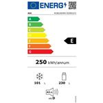 AEG RCB632E4MX, kombinovaná chladnička