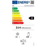 AEG SCE819E5TS, kombinovaná chladnička