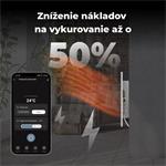 AENO AGH1S Premium Eco Smart infrapanel, biely