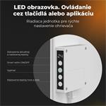 AENO AGH1S Premium Eco Smart infrapanel, biely