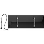 Aeno AGH4S Premium Eco Smart infrapanel, čierny
