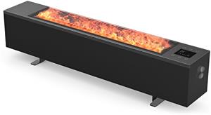 AENO FH2S Premium SPACE FIRE HEATER, čierny