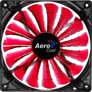 Aerocool Shark Fan, Devil Red Edition, 140mm