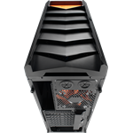 AEROCOOL XPredator X1 Evil Black Edition (Black/Orange)