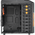 AEROCOOL XPredator X1 Evil Black Edition (Black/Orange)