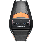 AEROCOOL XPredator X3 Evil Black Edition (Black/Orange)
