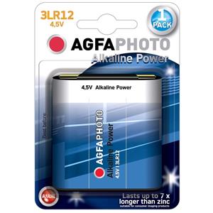 AgfaPhoto 4,5V Power, alkalická batéria, blister 1ks