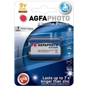 AgfaPhoto 9V Power, alkalická batéria, blister 1ks