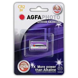 AgfaPhoto CR2, lithiová foto batéria, blister 1ks